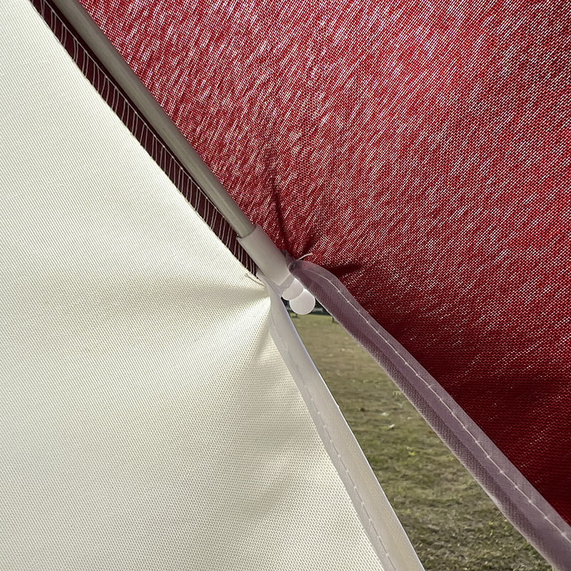 Cadre en fibre 2M, tige en aluminium léger, parasol ordinaire.