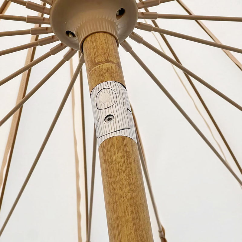 Parapluie paysager à manivelle de 2,8 M