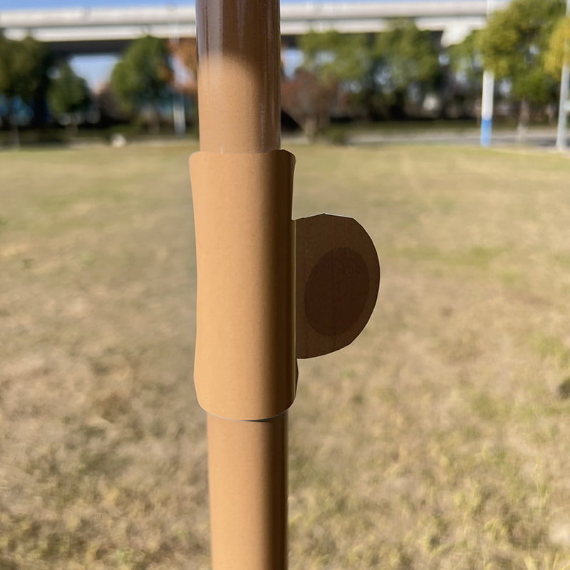 Cadre en fibre 2M, tige en aluminium léger, parasol ordinaire.