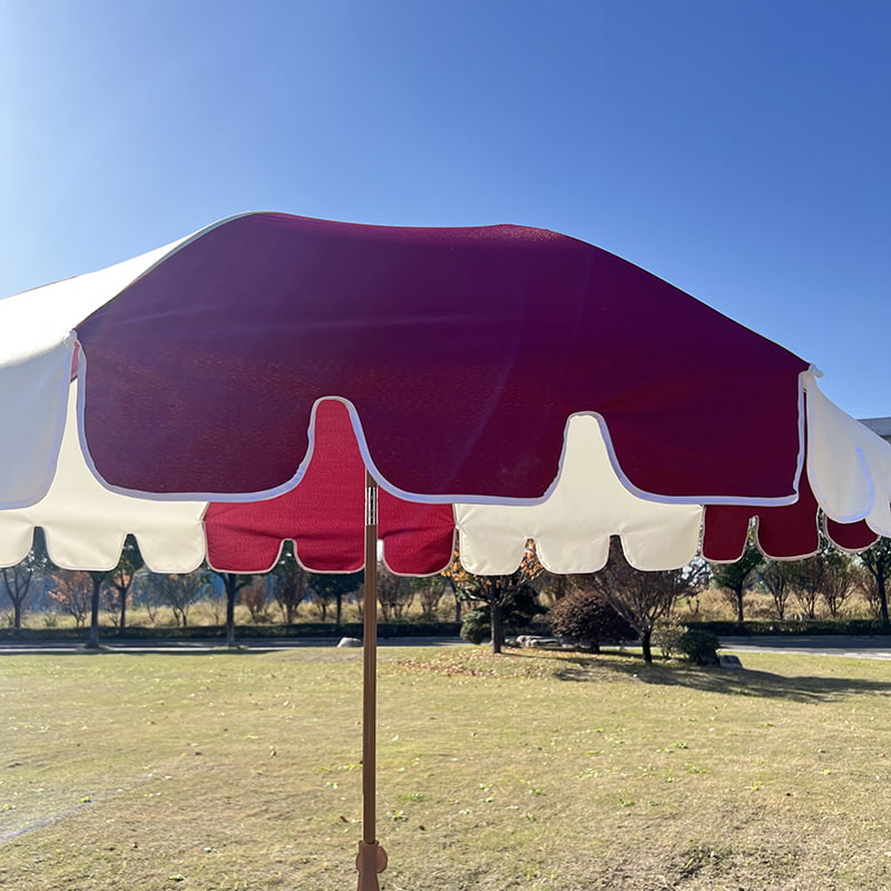 Cadre en fibre 2M, tige en aluminium léger, parasol ordinaire.