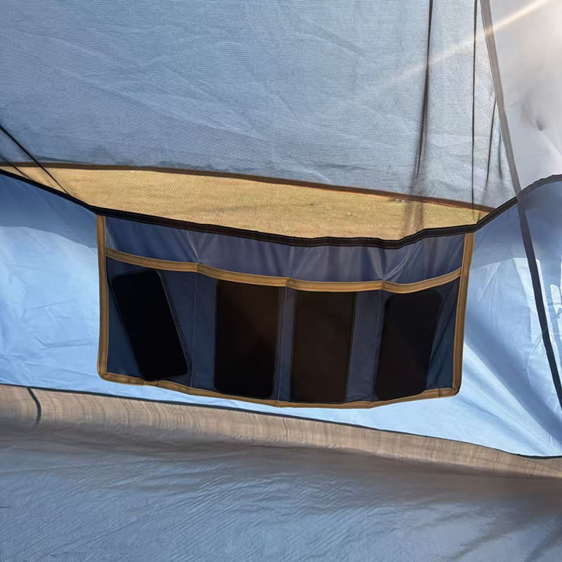 Tente de camping en forme de dôme facile à installer pour 3/4/6/8 personnes