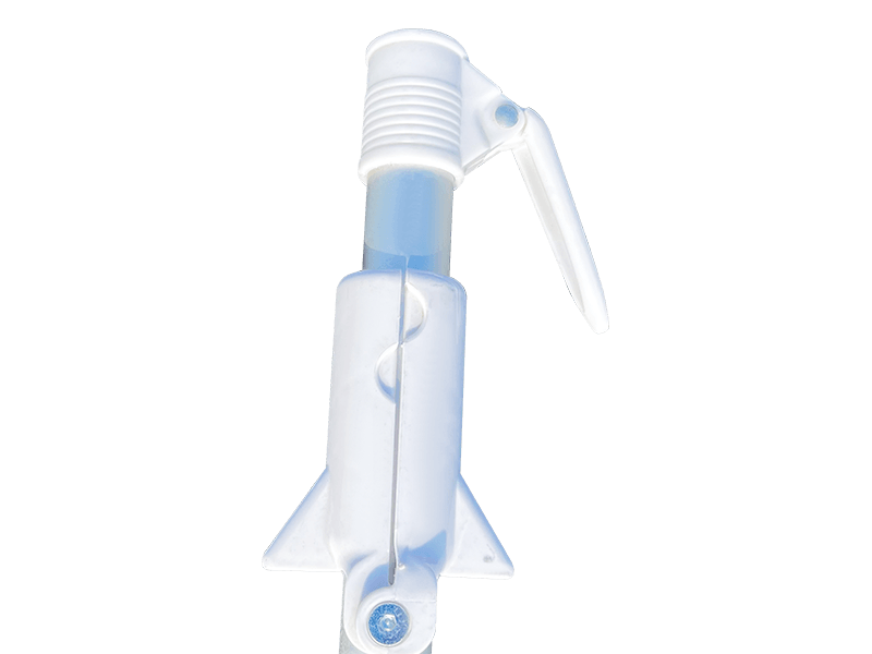 Parasol de plage décoratif à 2 nervures de 2,8 x 2,4 m