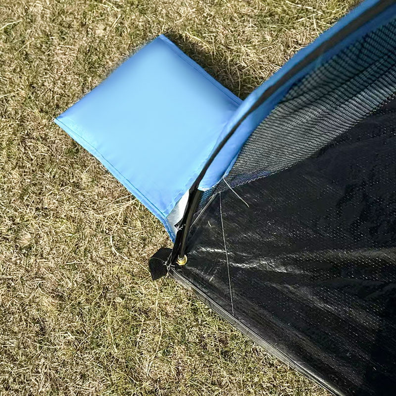 Tente de camping de plage extérieure avec tapis de sol intégré