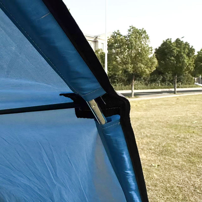 Tente de camping de plage extérieure avec tapis de sol intégré