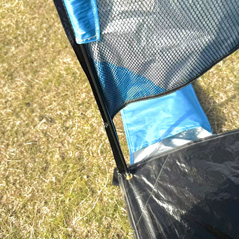 Tente de camping de plage extérieure avec tapis de sol intégré