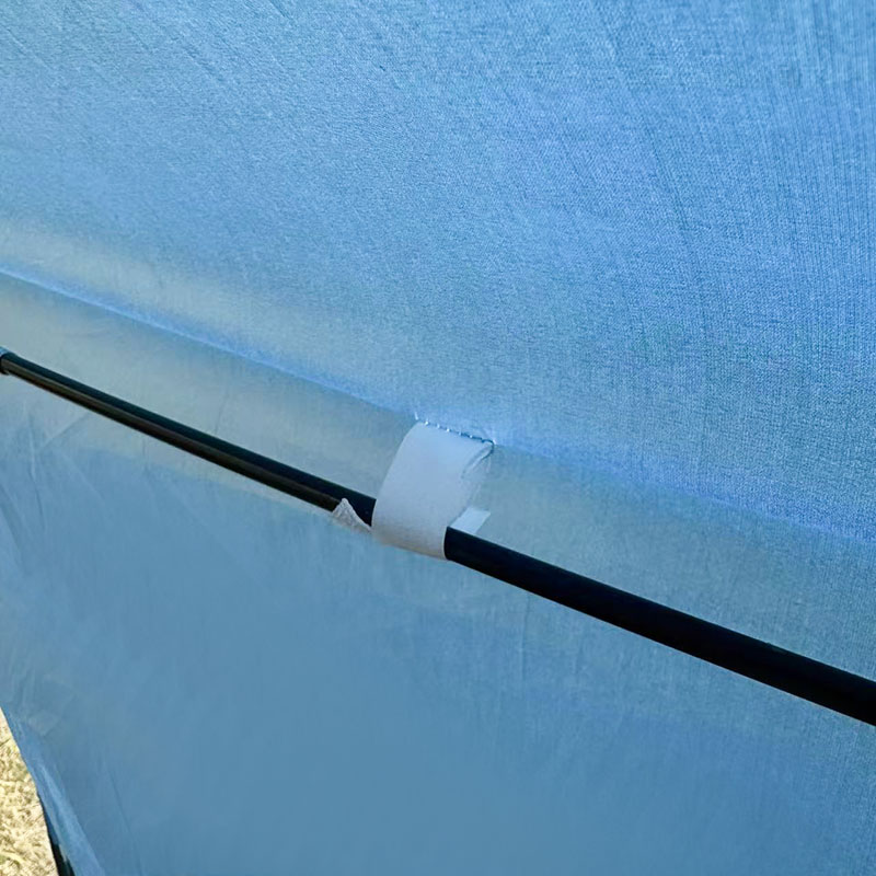 Tente de camping de plage extérieure avec tapis de sol intégré