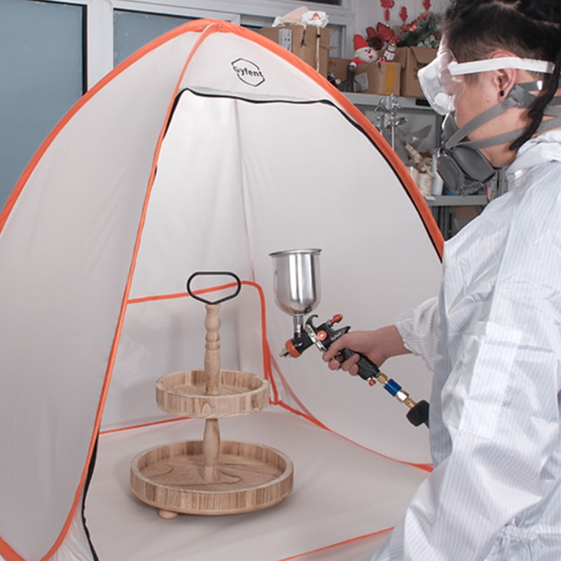 Tente de stockage anti-pluie portative escamotable