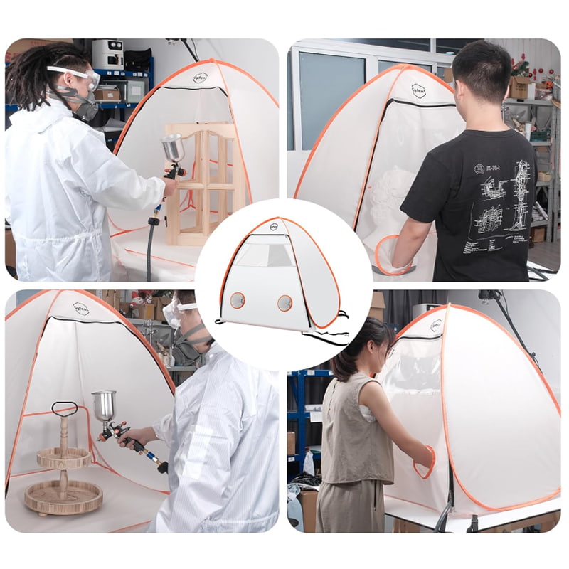 Tente de stockage anti-pluie portative escamotable