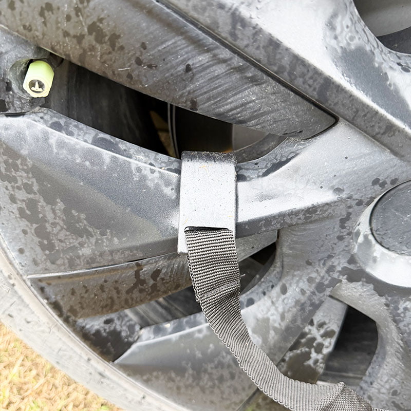 Tente de camping double couche en plein air qui se connecte à l'arrière d'un véhicule