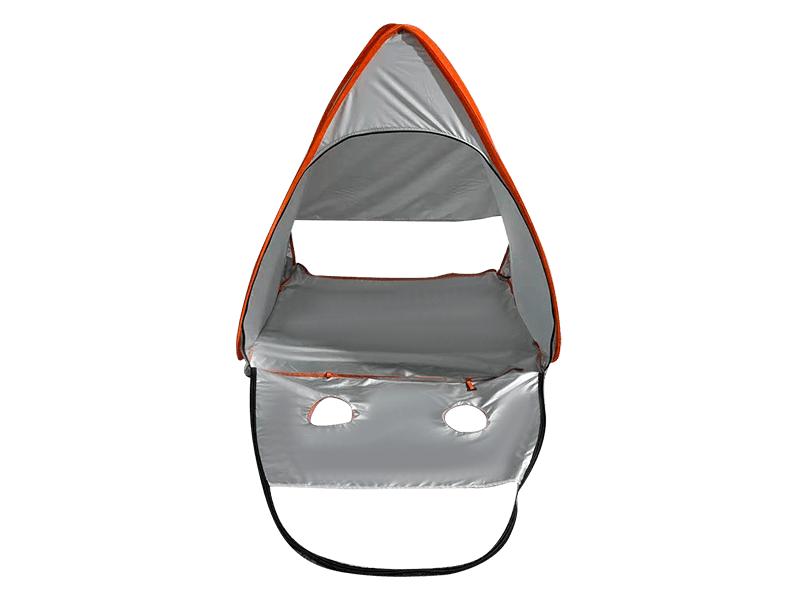 Tente de stockage anti-pluie portative escamotable