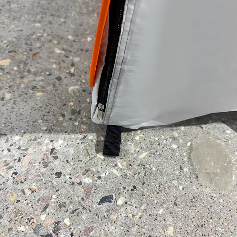 Tente de stockage anti-pluie portative escamotable