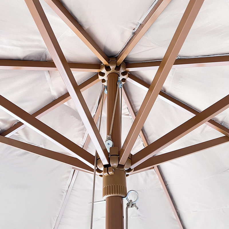 Parasol de terrasse en paille de 3 mètres