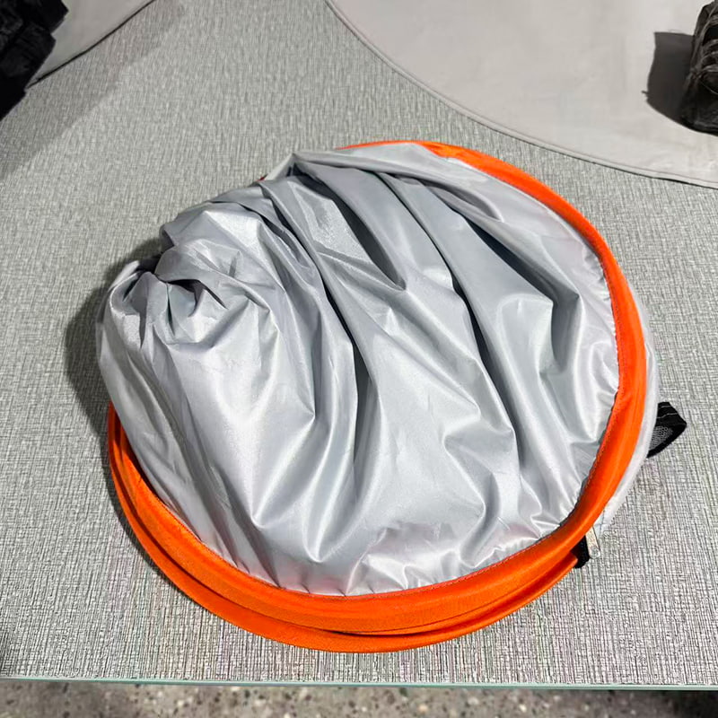 Tente de stockage anti-pluie portative escamotable