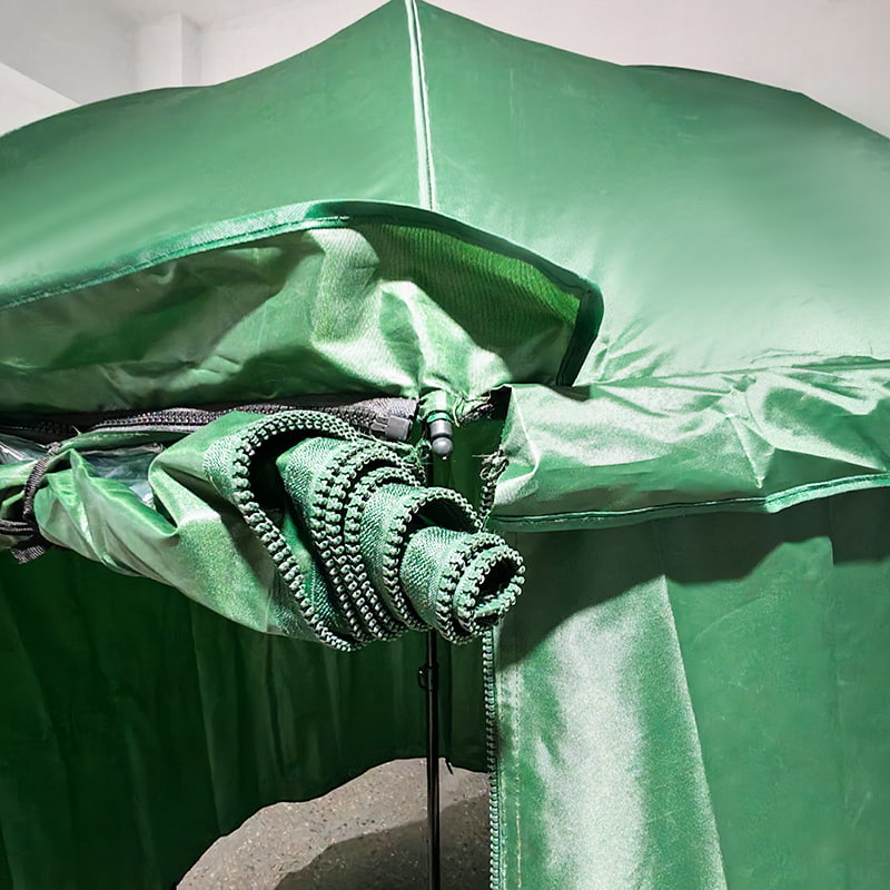 Parapluie à baldaquin vert militaire de 2,2 M