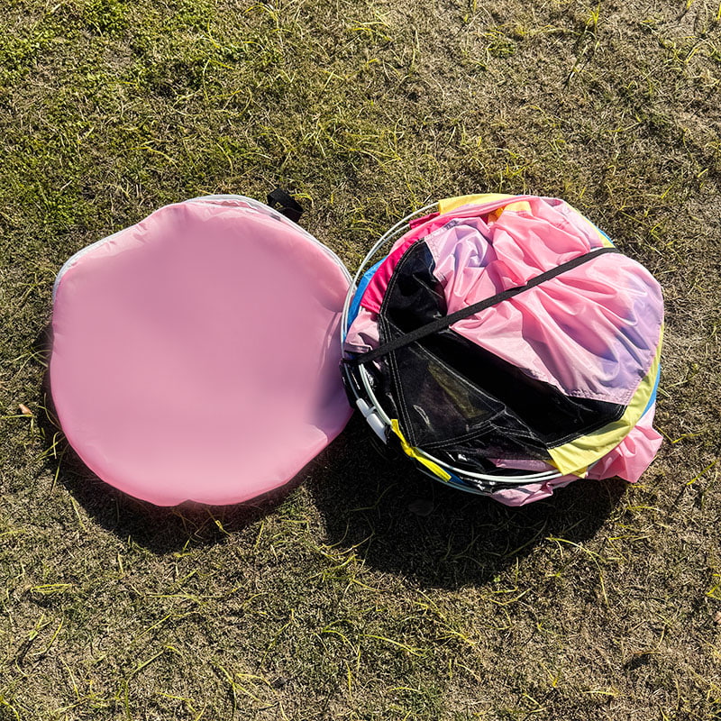 Tente pliable colorée extérieure pour enfants