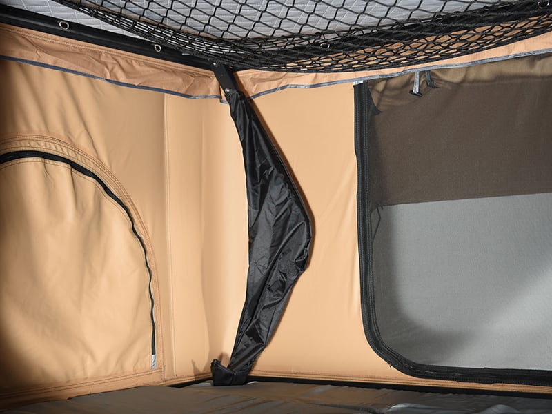 Tente de camping sur le toit avec échelle Tente de camping sur le toit avec échelle