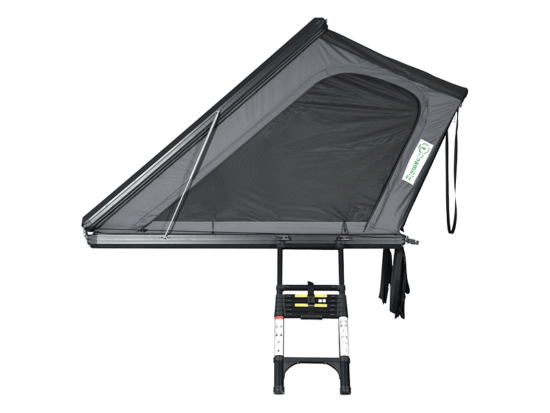 Tente de camping sur le toit avec échelle Tente de camping sur le toit avec échelle