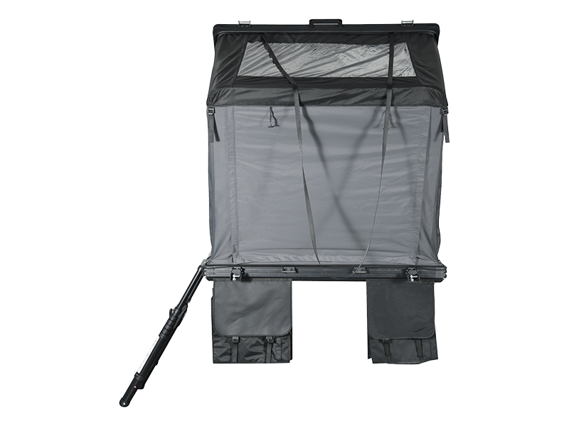 Tente de camping sur le toit avec échelle Tente de camping sur le toit avec échelle