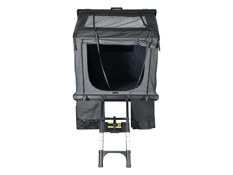 Tente de camping sur le toit avec échelle Tente de camping sur le toit avec échelle