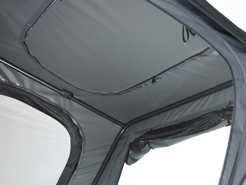 Tente de camping sur le toit avec échelle Tente de camping sur le toit avec échelle