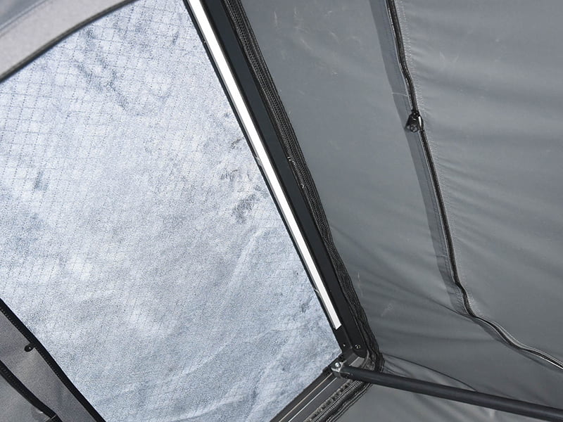 Tente de camping sur le toit avec échelle Tente de camping sur le toit avec échelle