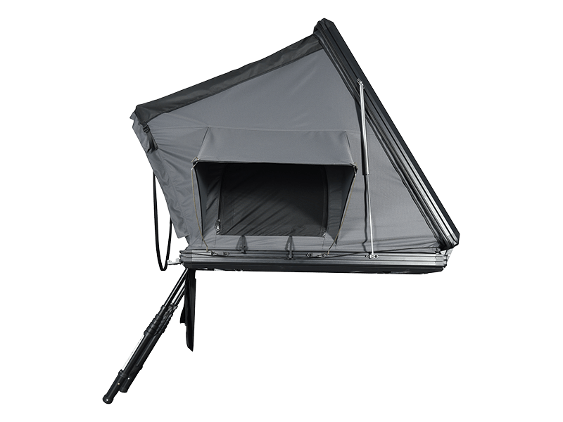 Tente de camping sur le toit avec échelle Tente de camping sur le toit avec échelle