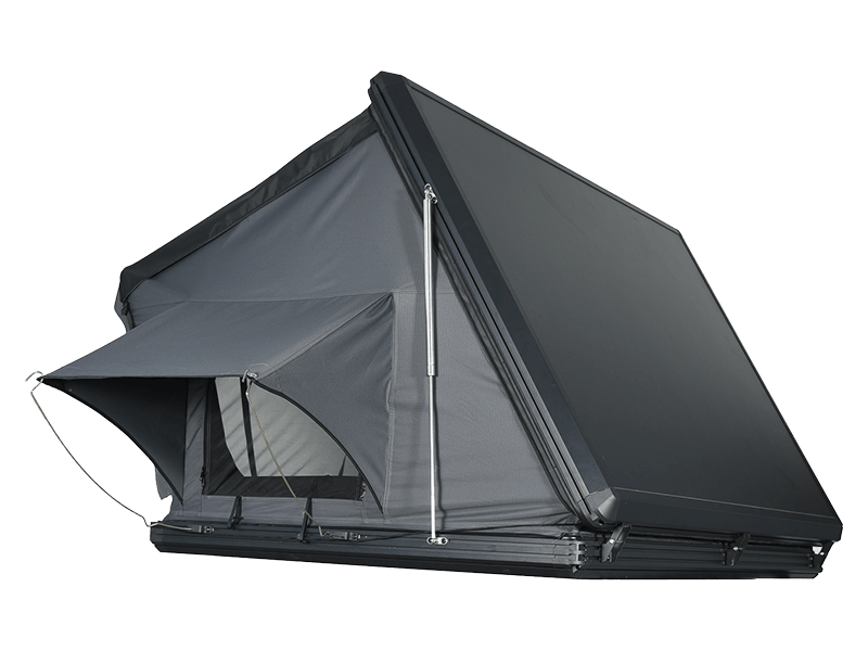 Tente de camping sur le toit avec échelle Tente de camping sur le toit avec échelle