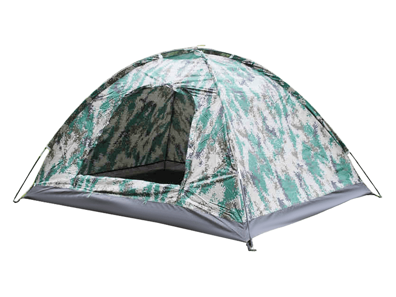 Tente de voyage extérieure camouflage manuelle
