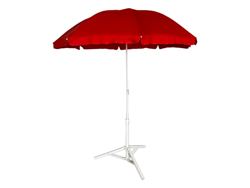 Parapluie télescopique extérieur de stalle de parasol de 1,8 M