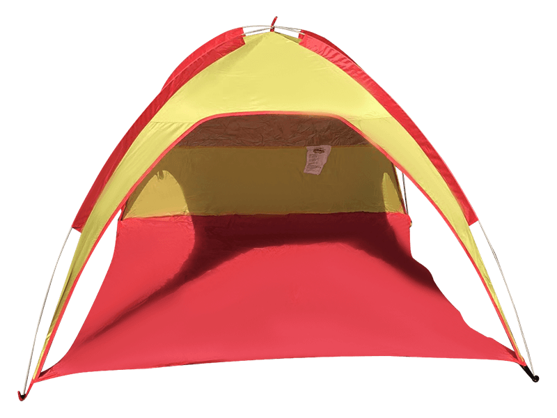 Tente de plage extérieure spacieuse avec ventilation sur trois côtés Tente de plage extérieure spacieuse avec ventilation sur trois côtés