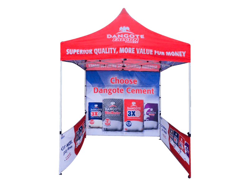 Tentes de publicité extérieure d'impression numérique couleur 3X3