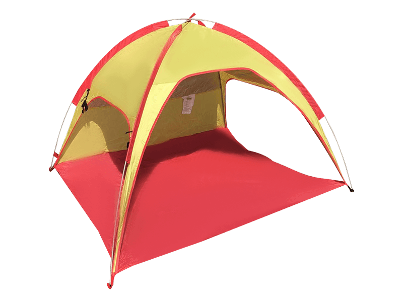 Tente de plage extérieure spacieuse avec ventilation sur trois côtés Tente de plage extérieure spacieuse avec ventilation sur trois côtés