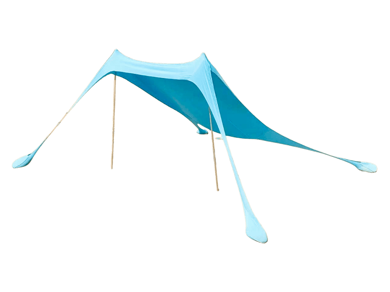 Tente de plage pare-soleil tout-en-un portable en Lycra