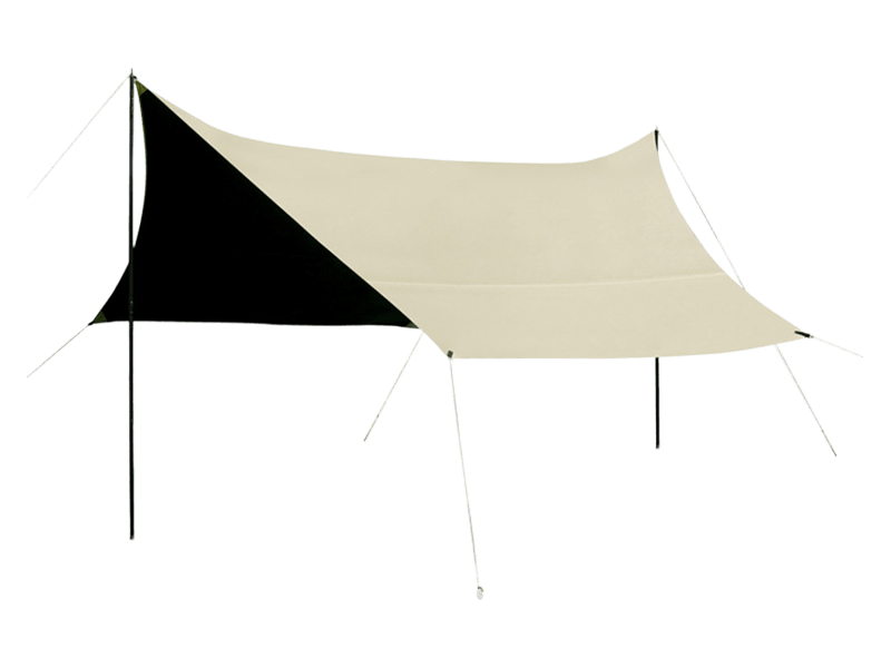 Auvent papillon hexagonal extérieur épaissi