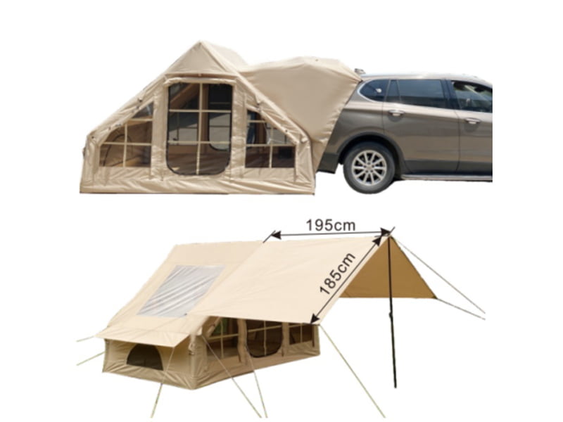 Tente extérieure de hayon de voiture avec auvent pour le camping