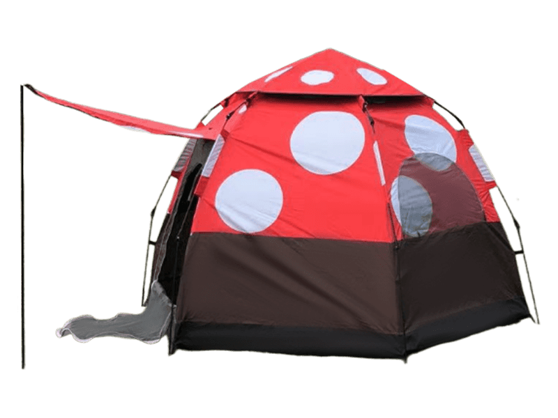 Tente automatique pliante portative extérieure de maison de champignon