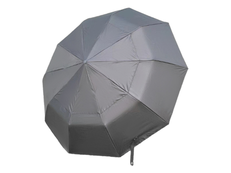 Grand parapluie d'affaires entièrement automatique avec poignée en bois à double couche